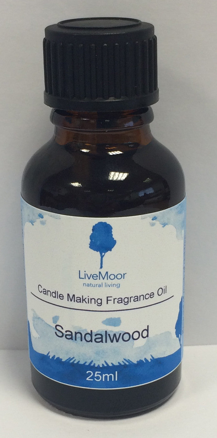 LiveMoor Fragrance Oil - Sandelträ - 25ml