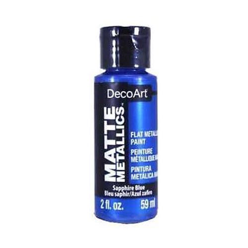 DecoArt Americana Acrylic Matte Metallics Paint 2oz (59ml) - Various Colours
