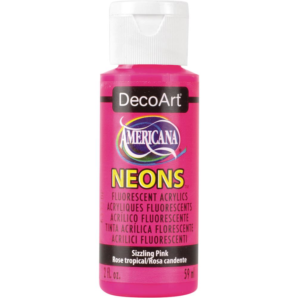 DecoArt Americana - Neon Acrylic Paints - 59ml