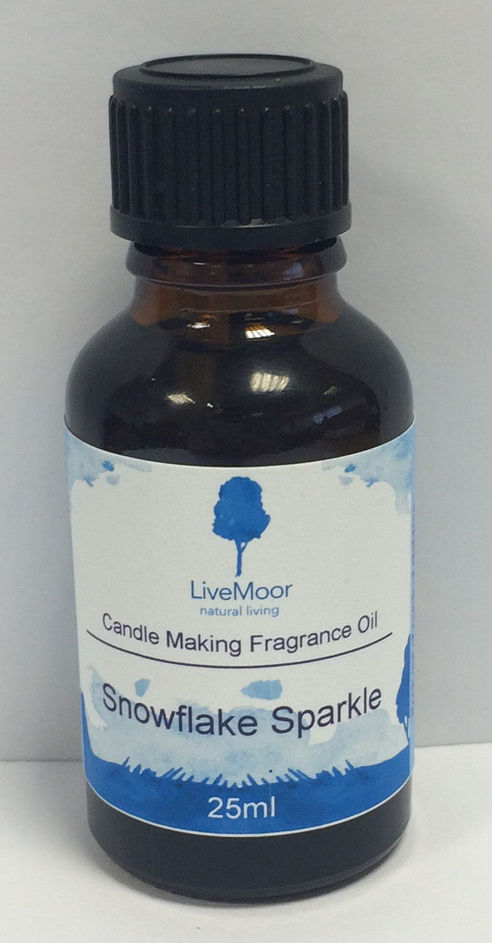 LiveMoor Fragrance Oil - Snowflake Sparkle - 25ml
