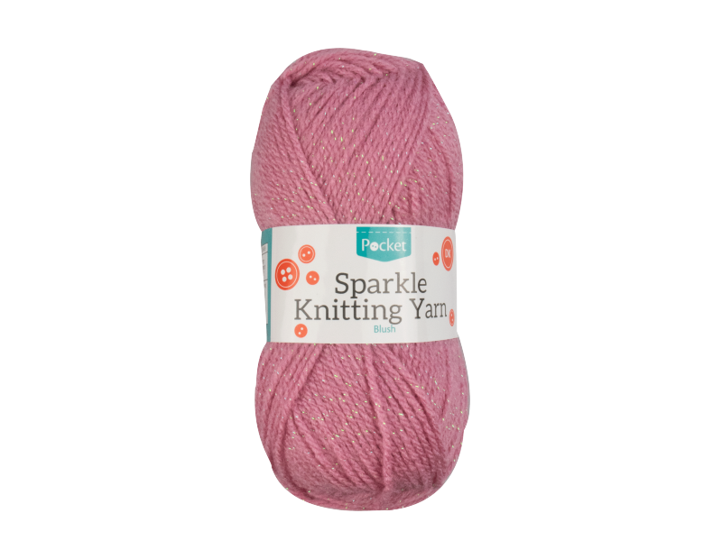 Magic / Sparkle Acrylic Knitting Yarn - 50g Balls