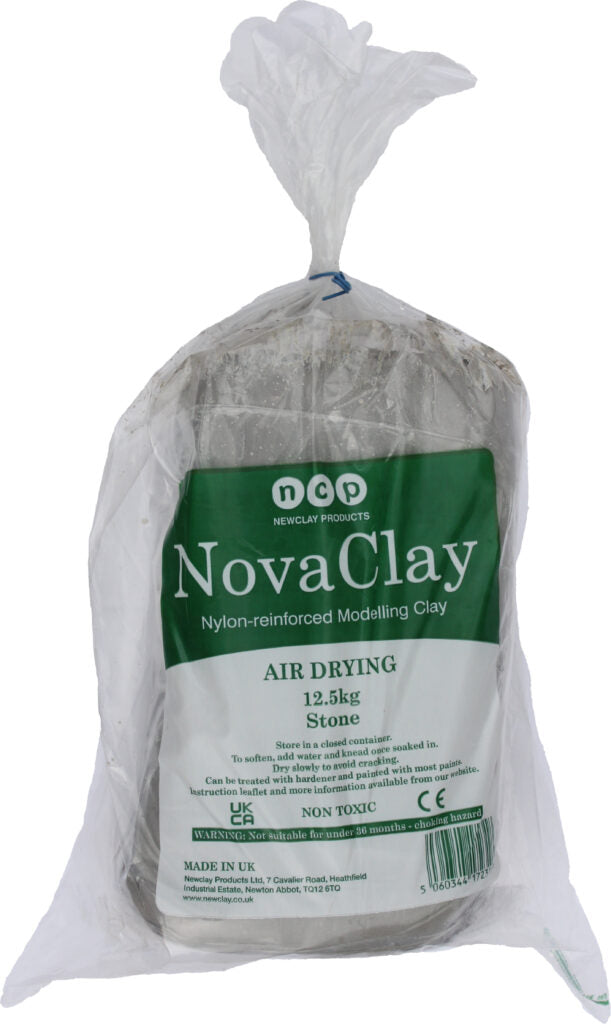 NovaClay Air Drying Modelling Clay - 12.5kg Bags