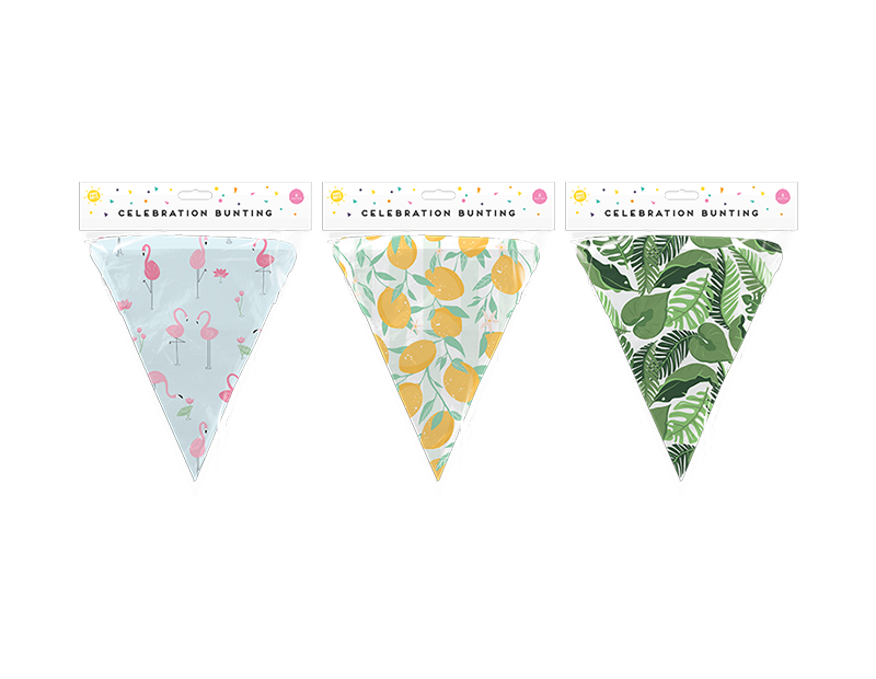 Summer Party Bunting - 6M - 3 Designs