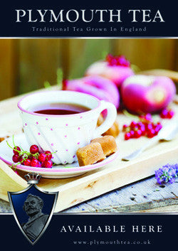 A3 Plymouth Tea Poster of Fruit Tea