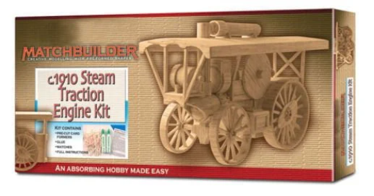 Traction Engine - Matchstick Kit