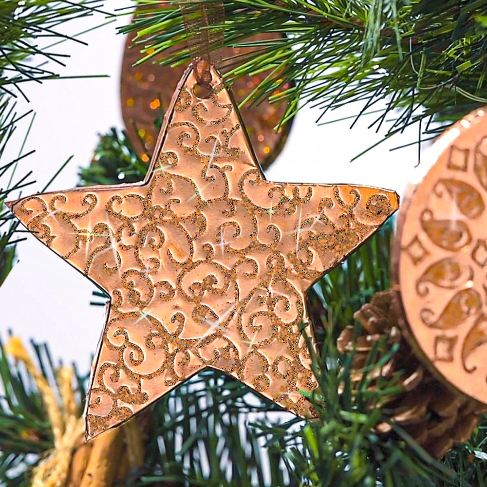 Christmas Tree Decoration Metal Embossing Kit