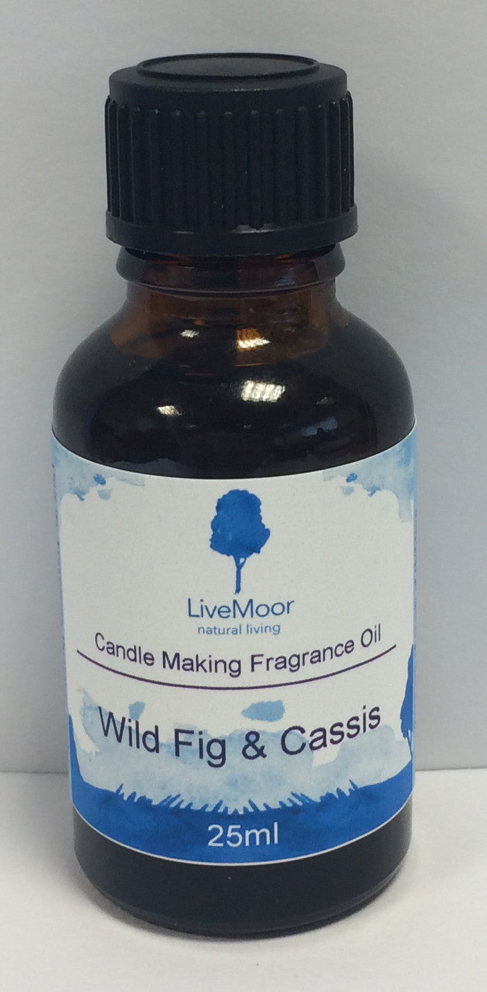 LiveMoor Fragrance Oil - Wild Fig & Cassis - 25ml