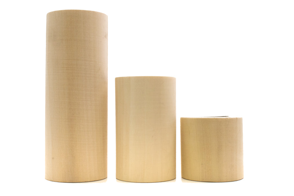 Wooden Candle Holders Pack of 3