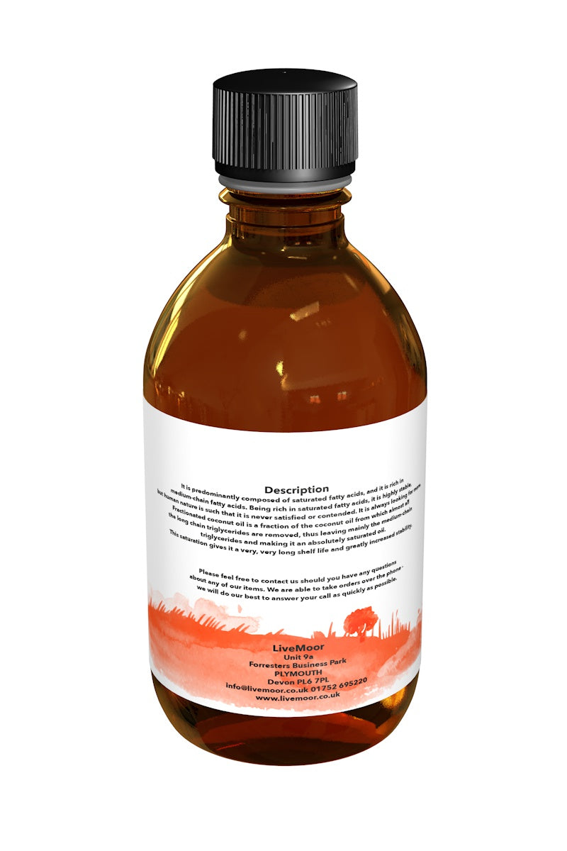 Fractionated Coconut Oil - Superior Quality - 100% Natural - Food Grade