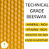 Beeswax Foundation Sheets (Shallow & Unwired) - Various Colours / Sizes