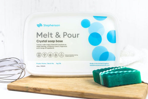 Stephenson's Crystal Aloe Vera Melt & Pour Soap Base