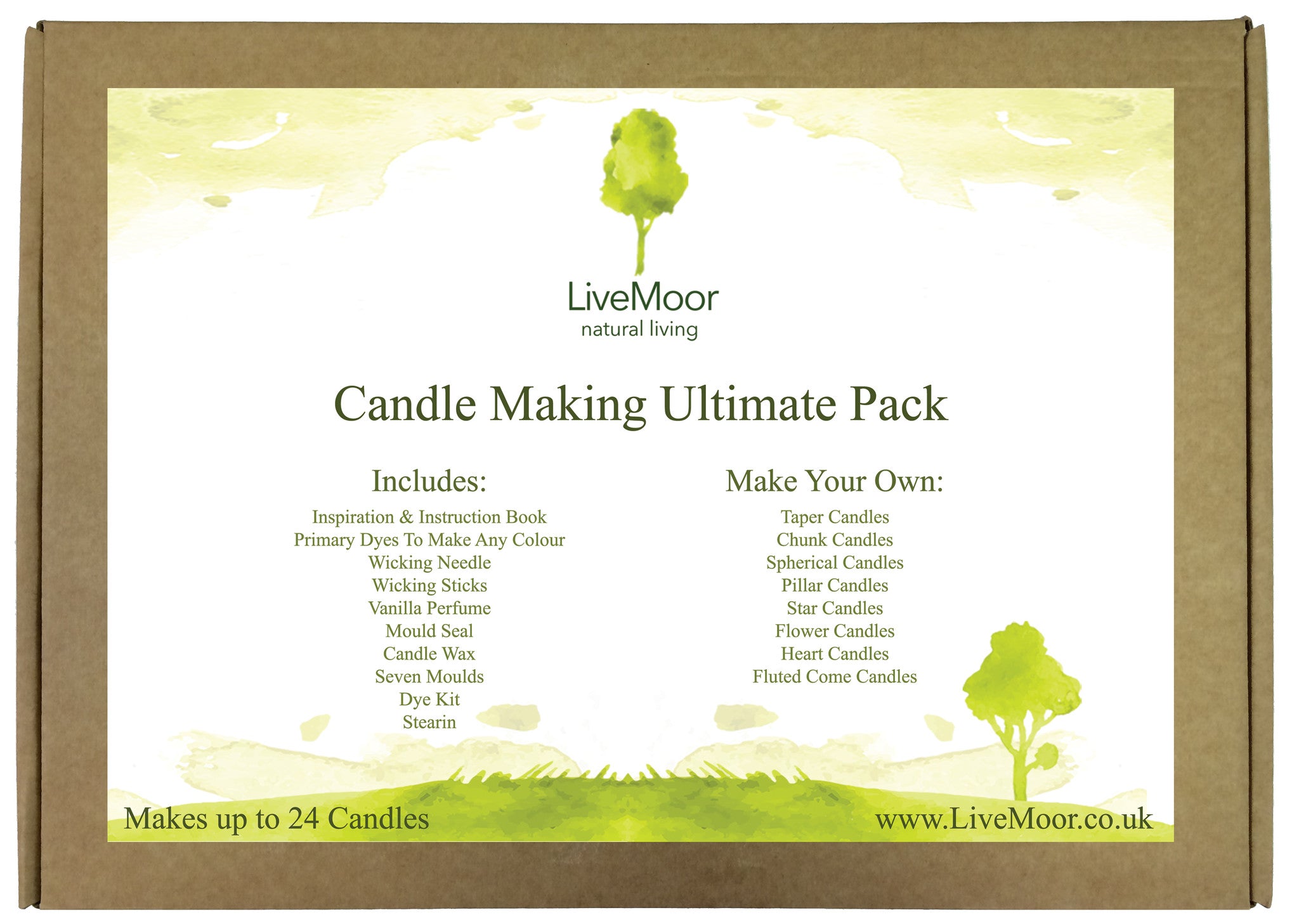 The LiveMoor Ultimate Candle Making Kit